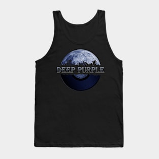 Deep Purple blue moon vinyl Tank Top